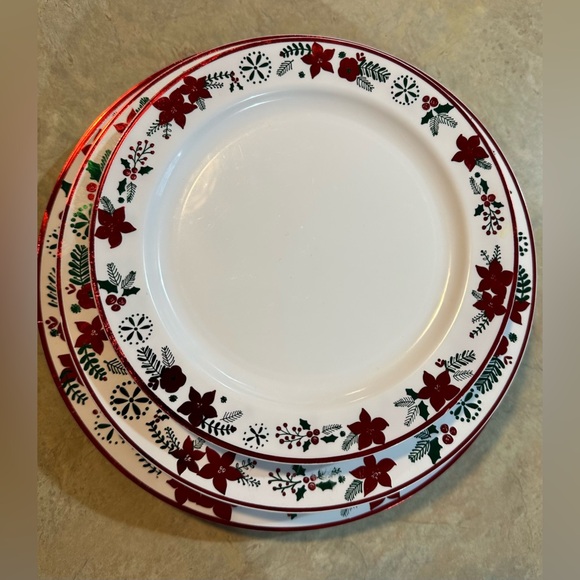 Holiday themed melamine bowls/plates for your family gathering. New condition. - Picture 2 of 2
